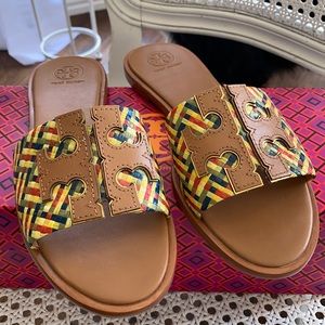 Tory Burch Multi Colored Ines Slide 9